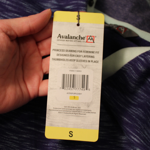 Avalanche NWT Ladies Loma Snap Pullover Small - Picture 5 of 8